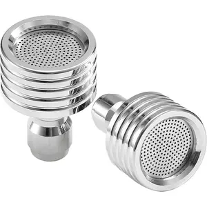 Tool Daily Pressure Washer Nozzle Tips for Soft Wash, Shower Nozzle for Pressure Washing with 1/4" Quick Connector, Stainless Steel Power Washer Shower Sprinkler for Car Washing and Gardening, 2 Pack