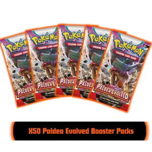 Energy Break - X50 Paldea Evolved Booster Pack