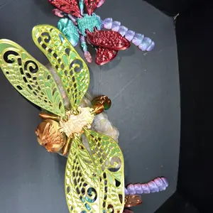 Articulated Dragonfly figurine