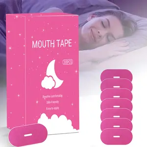 Anti-Snoring Mouth Tape – 30 Pcs | Comfortable Sleep Strips | Improve Breathing & Reduce Dry Mouth month supply breathable