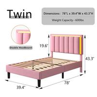 Twin Size Pink