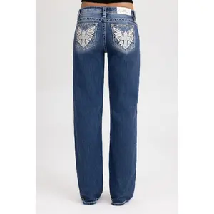 Malika Wing Cross Slim Wide