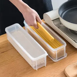 Food Storage Crisper Container Kitchen Refrigerator Noodle Box Multigrain Storage Tank Transparent Sealed Cans