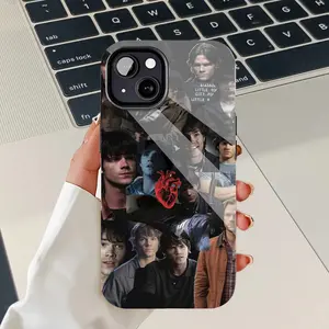 Supernatural Characters Collage Mobile iPhone Case. PBT+TPU Impact - Resistant Two - Layer Protective Case, Fits iPhone 16/15/14/13/12/11 Pro Max/Plus