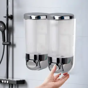 Manual Liquid Soap Dispenser for Kitchen & Bathroom, Wall-Mounted Hand Sanitizer Pump, Foam Soap Bottle for Hygiene Needs, Soap Container