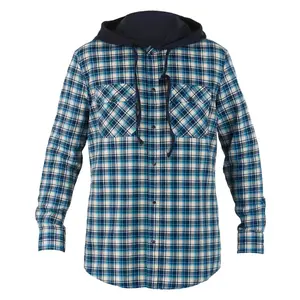 Abominable Hooded Button Down