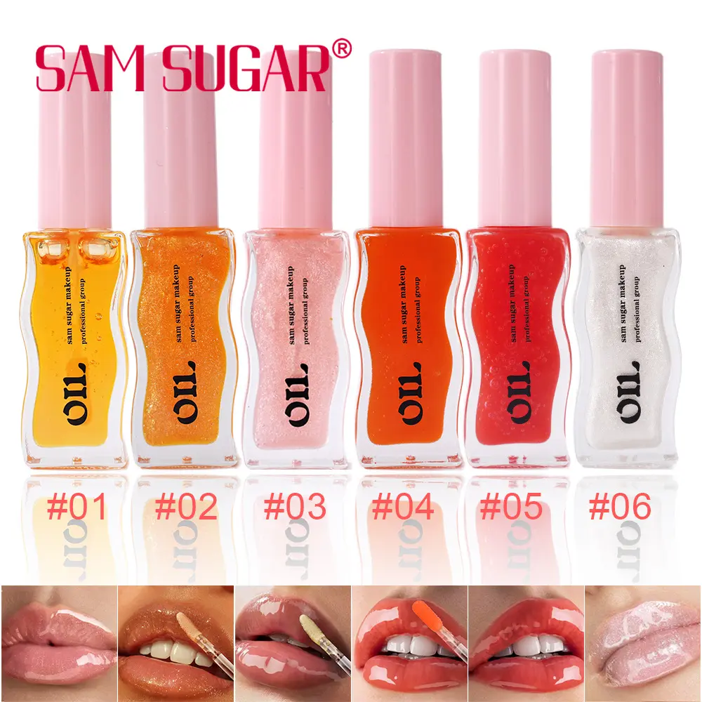Fruit Honey Essence Lip Oil, Moisturizing Hydrating Lip Balm, Mask, Original Flavor Glossy Lip Oil, Lip Care, Plumping Exfoliating, Beneficial for Lips, Lip Moisturizer Gloss, Lip Treatment Balm