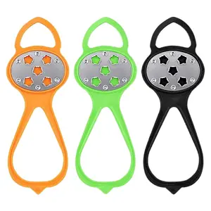 Integrated Gourd Design 5 Tooth Steel Ice Crampons for Simple Anti Slip Safety
