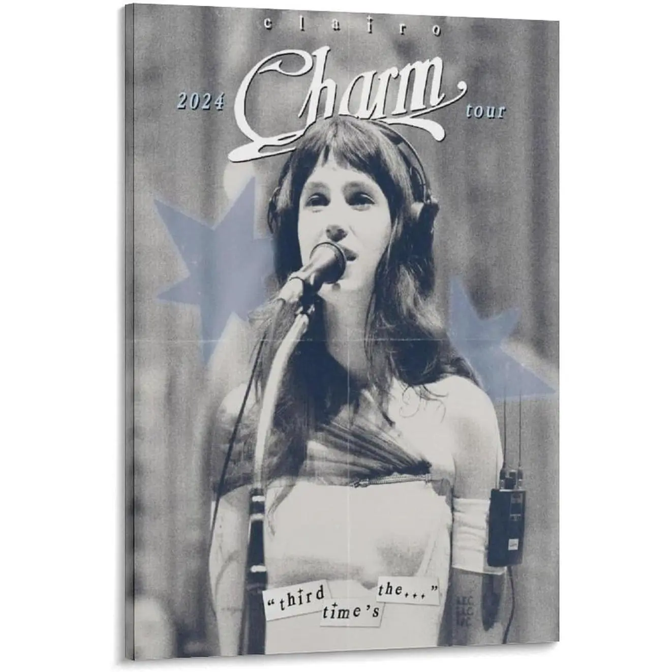Clairo Charm Music ​​Poster Canvas Wall Art Posters For Room Aesthetic And Decor 1Canvas Painting Posters And Prints Wall Art for Living Room Bedroom Decor 20x30inch(50x75cm) Gifts Colorful Ornaments Decoration Artistic Photo