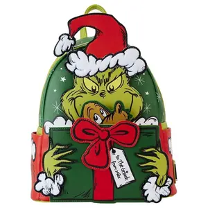 Loungefly Dr Seuss Grinch Santa Cosplay Mini Backpack