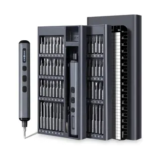 68-in-1 Electric Screwdriver Set, Magnetic & Pop-up Design Mini Electric Precision Screwdriver Set for Repairing Electronics, Men Gifts, Cordless Tool Kit, Hardware, Tool Kit, Power Tool, Tool Box, Cordless Power Tools