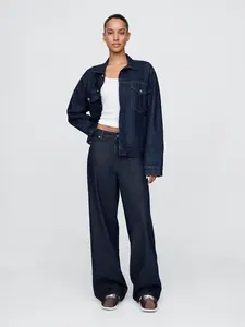 Gap Women's Curvy Mid Rise UltraSoft Baggy Jeans