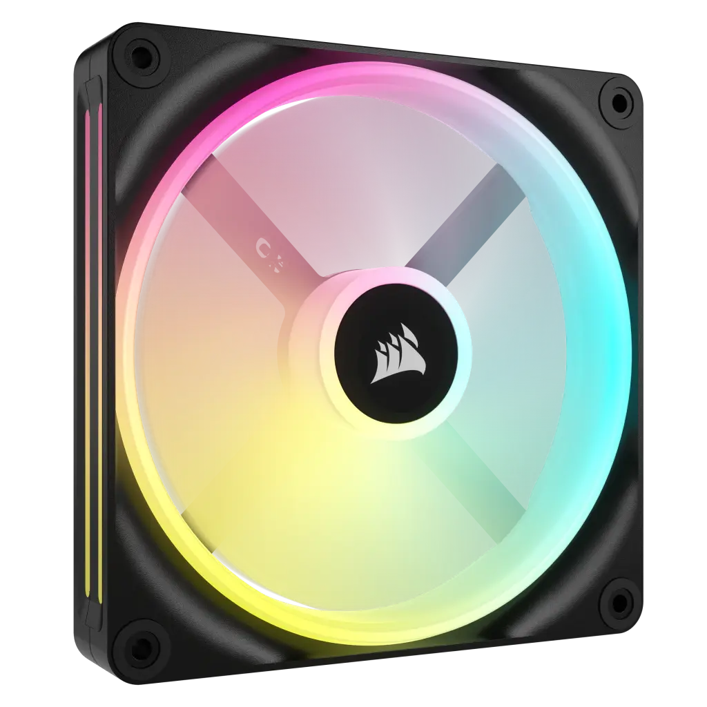 iCUE LINK QX140 RGB 140mm PWM PC Fan Expansion Kit