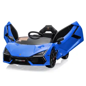 GARVEE Licensed 12V Lamborghini Revuelto Electric Ride-On Car for 37+ Months Kids, Battery-Powered Sports Toy with Remote Control, Bluetooth, Headlights, Music