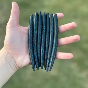 Bass Abductor 9000s Artificial Worms for Fishing - Fishing Tackle