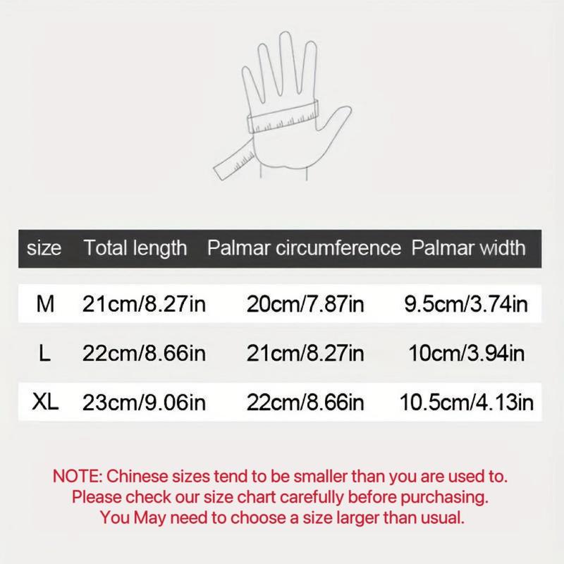 Outdoor Winter Gloves, Touchscreen and Windproof Full-Finger Gloves for Sports, Travel, and Daily Activities