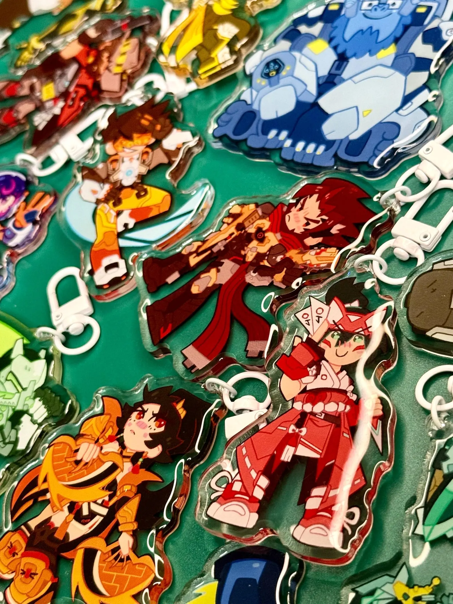Overwatch Acrylic Keychain! Birthday Gifts Accessories for Fans
