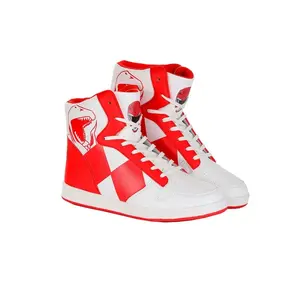 Costume Inspired Power Rangers Red Sneakers