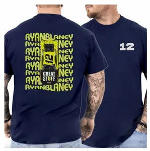 Nascar Ryan Blaney Shirt, Ryan Blaney Nascar Tshirt, Nascar Racing Outfit, Trendy Streetwear, Full Size, For Men And Women.