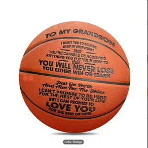 Basketball For Grandson - Never Lose Your Passion - Size 7 (29.5 Inches)