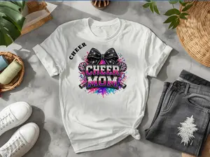 Cheer DTF Transfer Sheets – Cheer Designs for Tees, Hoodies & Gifts – Heat Press Ready
