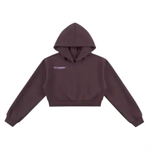 Essential Cropped Hoodie