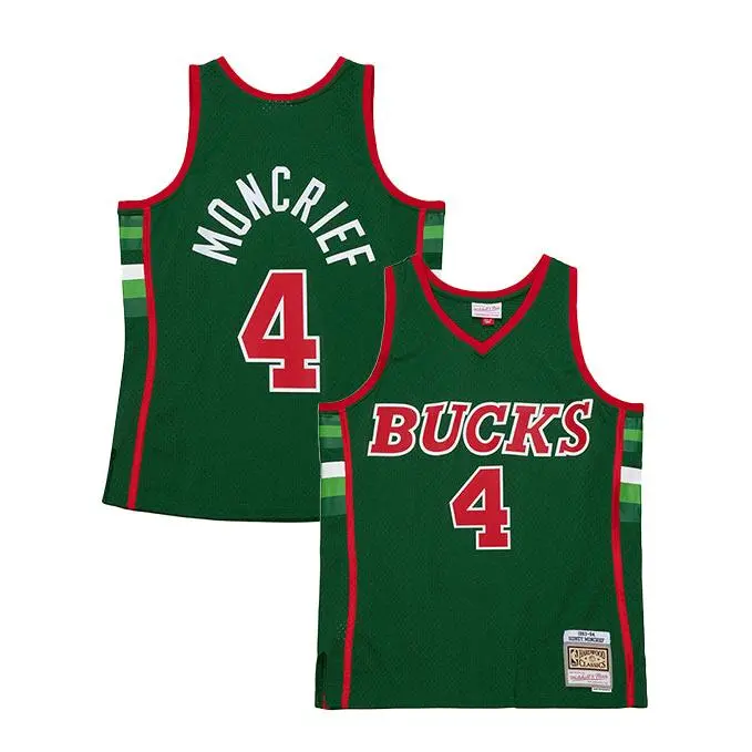 Mitchell & Ness HWC '83 Sidney Moncrief Milwaukee Bucks Swingman Jersey