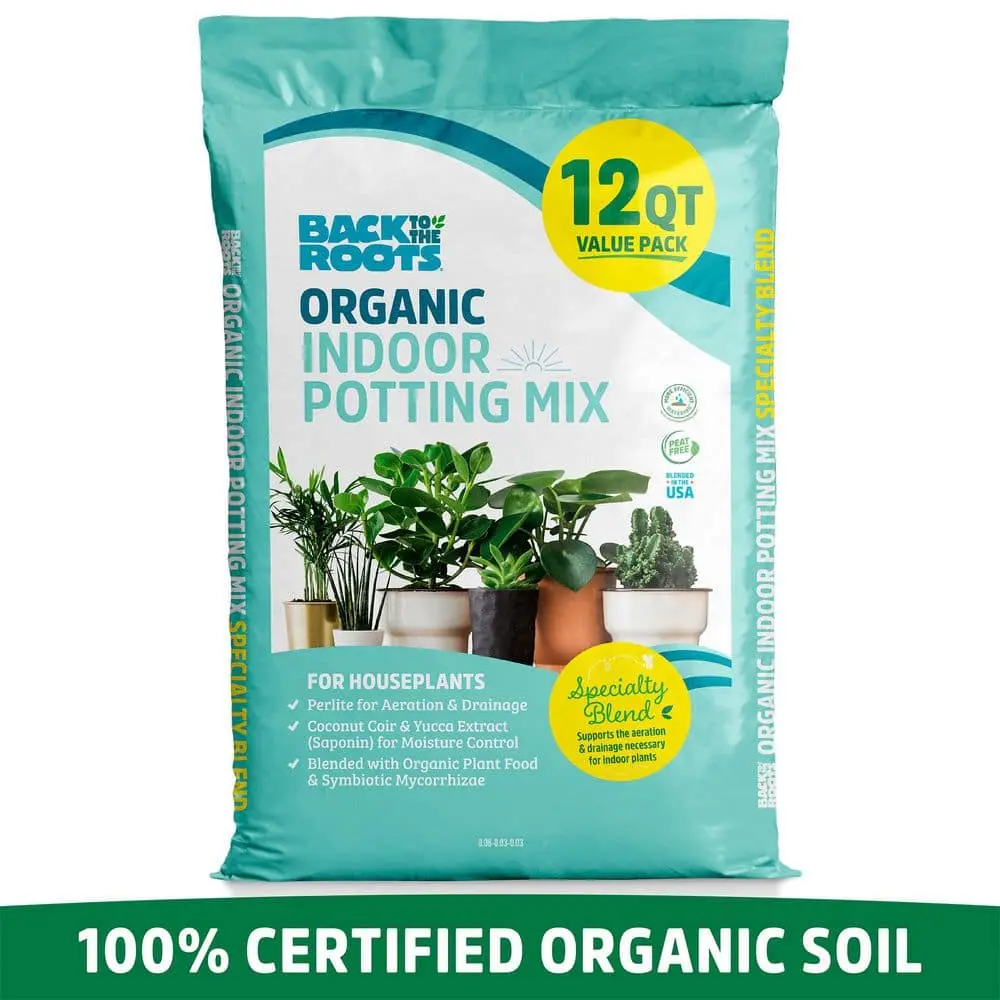 6 qt. Organic Indoor Potting Mix Soil (2-pack)