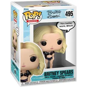 Funko Pop! Britney Spears Work B****! Pop! Sayings Vinyl Figure #495