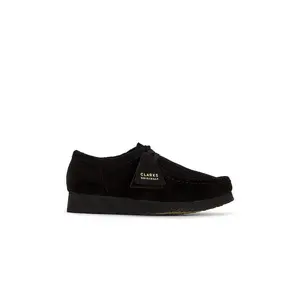 Clarks Wallabee in Black Suede