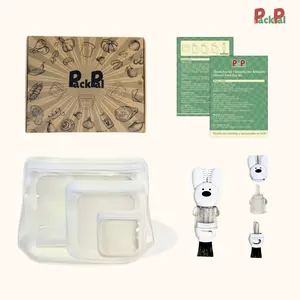 Silicone Food Storage Bags 3 Packs Durable Kitchen Tool Perfect Kitchen Gift