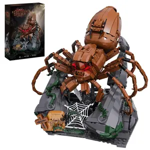 Spider Building Blocks Set, 875PCS  Model Building Blocks kit, Animal Building Brick, Creative Toys Gifts for Adults and Teens