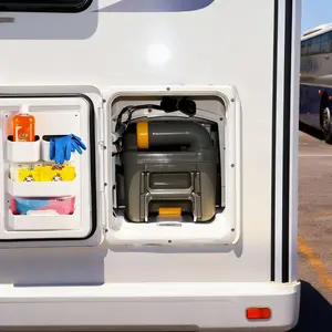 RV Camper Storage Organizer Box, Essential RV Accessories for Organization & Convenience, Compact Design, Must-Have Item for Your Camping Needs