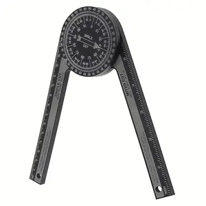 1pcs 360 Degree Panoramic Level Tool, Angle Measurement & Woodworking Cutting Guide, Precise DIY Angle Measuring Instrument, Woodworking Square Protractor