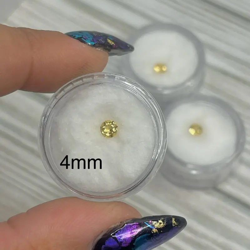 Citrine Faceted Loose Gemstone~4mm or 5mm