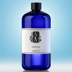 500ML Liquid Scented Aromatherapy Essential Oil,Oud Wood Fragrance Supplement, Ideal for Diffusers & Laundry Freshener, Aromatherapy Oils