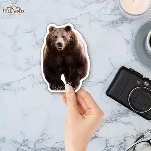 Grizzly 399 Bear Stickers, Queen of the Tetons Sticker, National Park Famous Grizzly 399 Mom Gift, In Memory of Bear 399 Forever