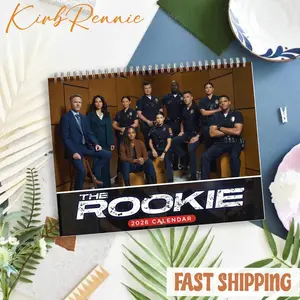 Rookie Wall Calendar, Movie 11x8.5" Calendar, Friends And Office Home Decor
