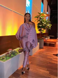 Striped Cigarette Vent Pants