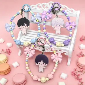 Love and Deep Space Merchandise - Cute Bow Keychain Phone Strap Accessory