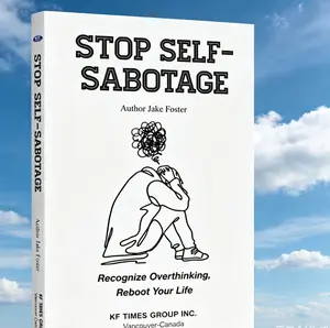 Stop Self-Sabotage: A Self-Help Book for Anxiety Relief - 5-Minute Resets & Micro Moves to Recognize Overthinking and Reboot Your Life