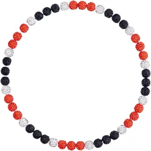 Baseball Necklace Beaded Chains for Men, Bling Ice 16in/18in/20in Baseball Gifts Stuff Men Jewelry, Rhinestone Discoball Circle Accessories Drip Necklace B 2026