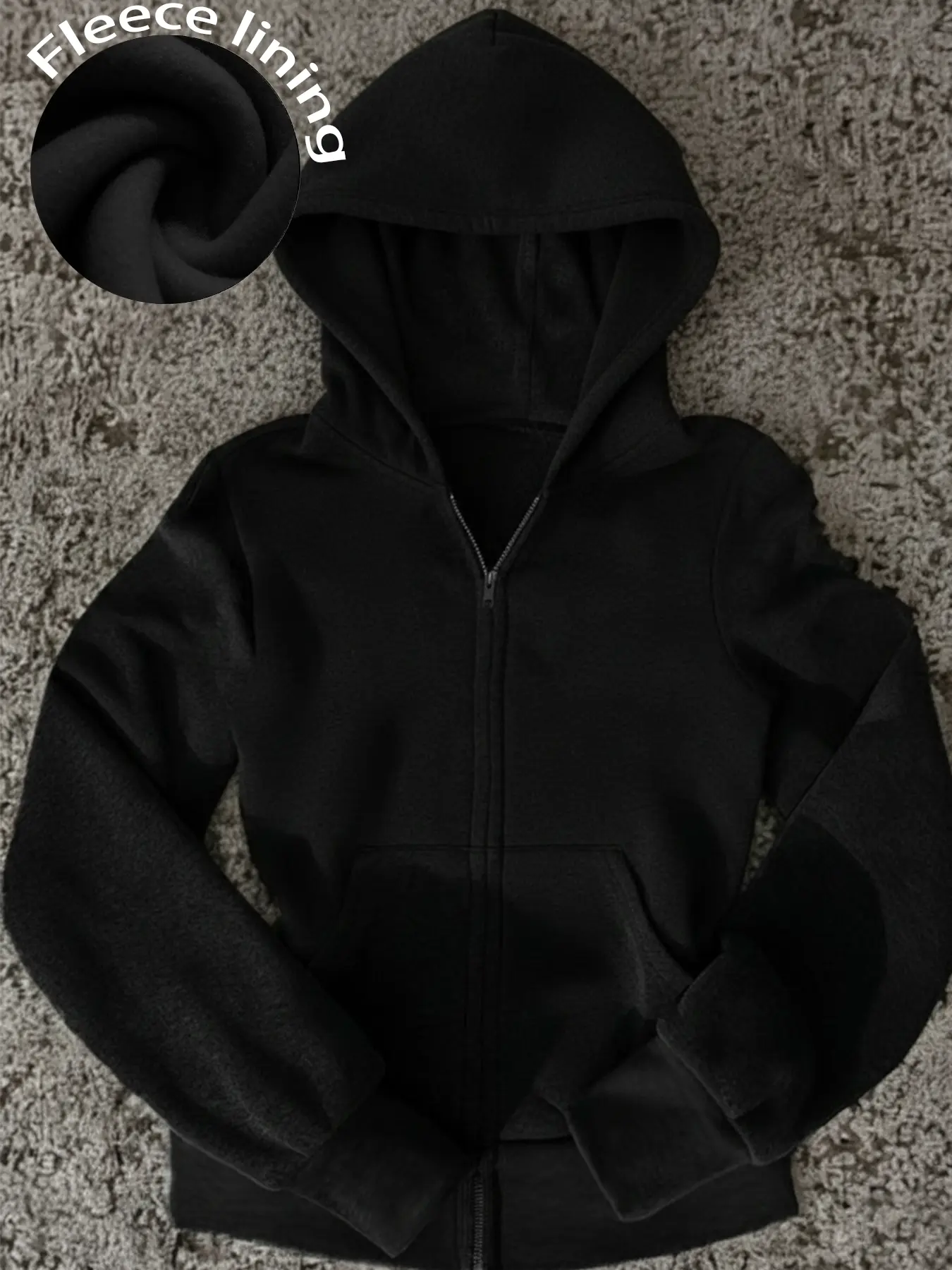 Women's Zipper Hoodie, Womenswear Fitted Outerwear, Soft Knitted Clothing, Y2K Street Style, Casual for All Seasons, Graphic Design, Sweatshirts, Casual Streetwear Hoodie