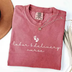 Labor And Delivery Nurse Shirt, L And D Tshirt, Nurse Shirts, Labor Nurse Gift,Maternity Gift Comfort Colors