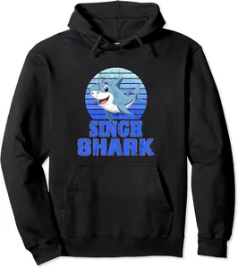 SINGH Shark Family Reunion Squad First Last Name Pullover Hoodie - Elaynavi Shop 39B0DCHPSC61
