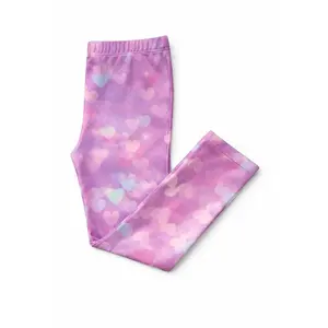 Love Story Leggings - Comfortable Fit Design with Elastic Waistband, Ideal for Any Occasion
