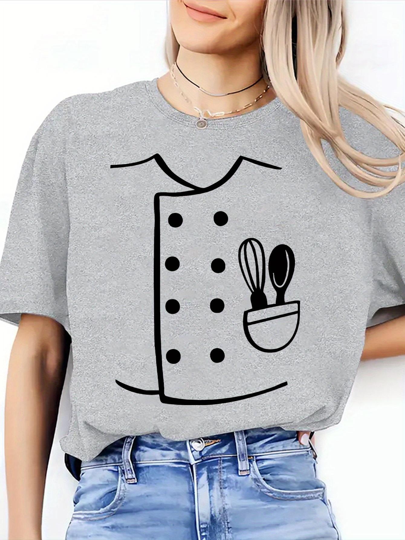 Chef Graphic T-Shirt, Cooking Tee, Chef Team Shirt, Gifts for Chefs, Kitchen Chef T-Shirt