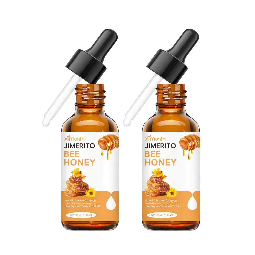 Ximonth Jimerito Honey For Eyes, Refreshing, Moisturizing And Soothing Eye Drops For Dry And Astringent Eyes