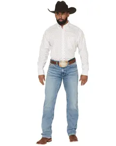 Ariat Men's M2 Flynn Rory Light Wash Relaxed Bootcut Stretch Denim Jeans - 10073109