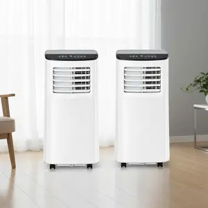 2-Pack 8000 BTU Portable Air Conditioners, 3-in-1 AC Unit with Cool, Dehumidifier & Fan, Cools Up to 350 Sq Ft, Remote Control, Window Kit